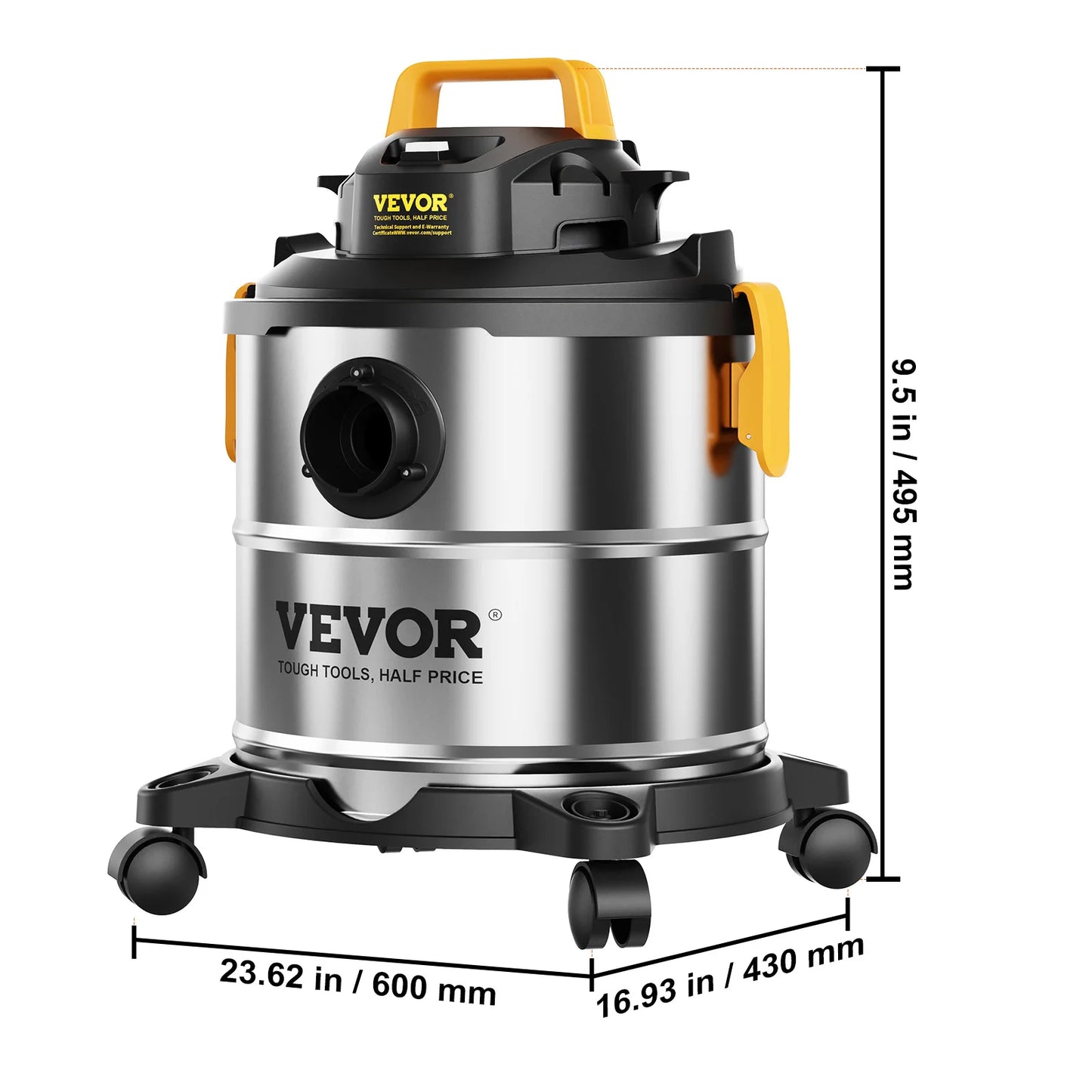 dutcheshomeliving stainless steel vacuum cleaner