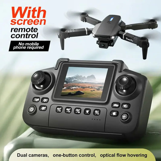 2026 E88 Drone HD Dual Camera, Screen Control No Phone Needed, One-Key Takeoff/Return,