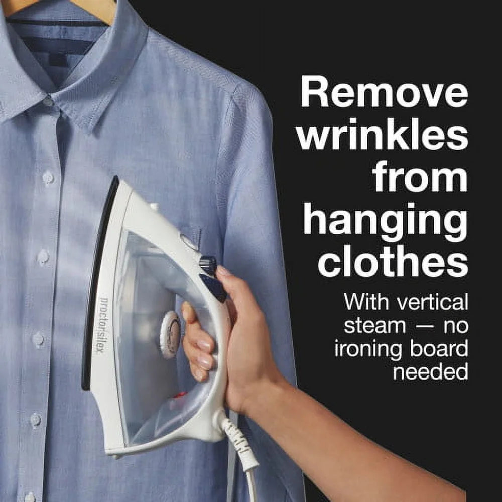 Nonstick Steam Iron with Adjustable Settings Auto Shutoff