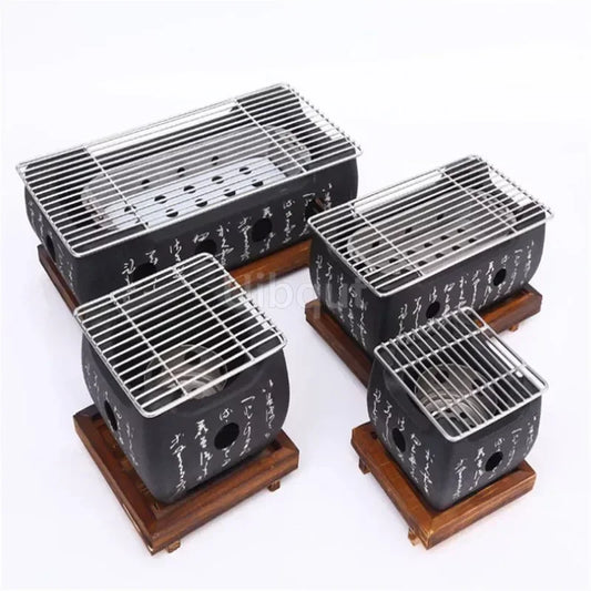 Portable Grill Aluminium Alloy Indoor Outdoor Stove