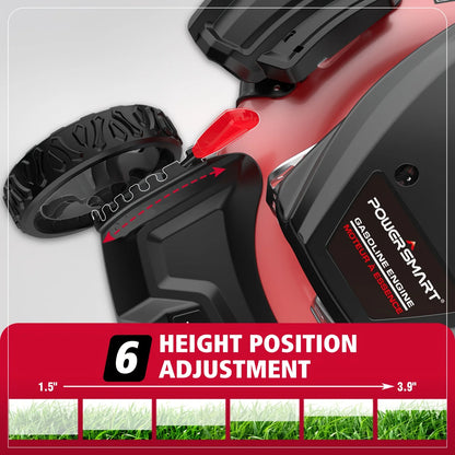 PowerSmart 21 in. 144cc Gas Push Lawn Mower,