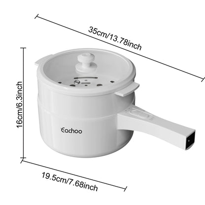 Hot Pot Electric  Steamer, Non-Stick Fryer Pan l