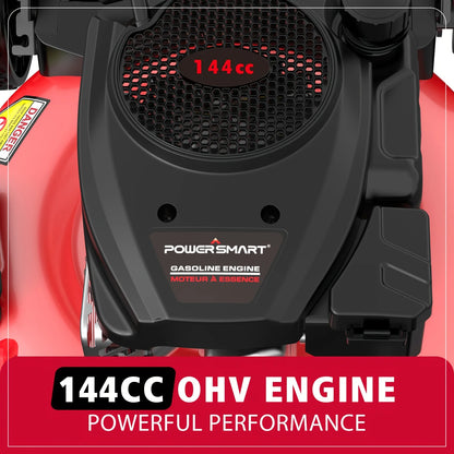 PowerSmart 21 in. 144cc Gas Push Lawn Mower,