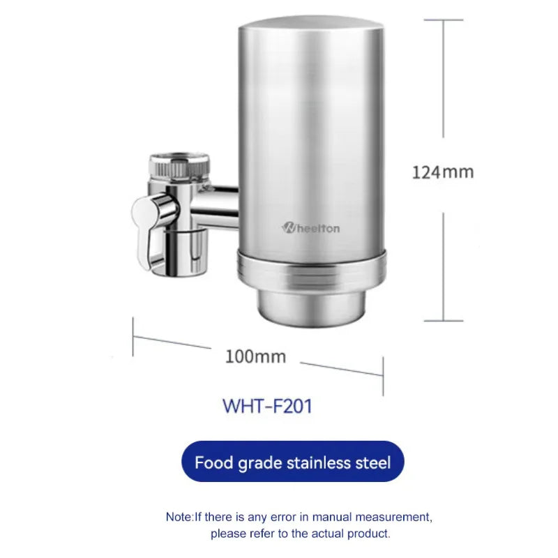 Wheelton Stainless Steel Kitchen Tap Purifier Faucet Water Filter