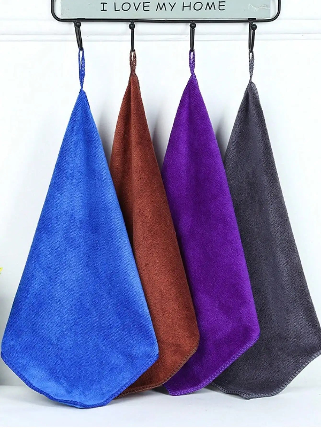 100% Polyester Solid Color Bath Towel 70x140cm,
