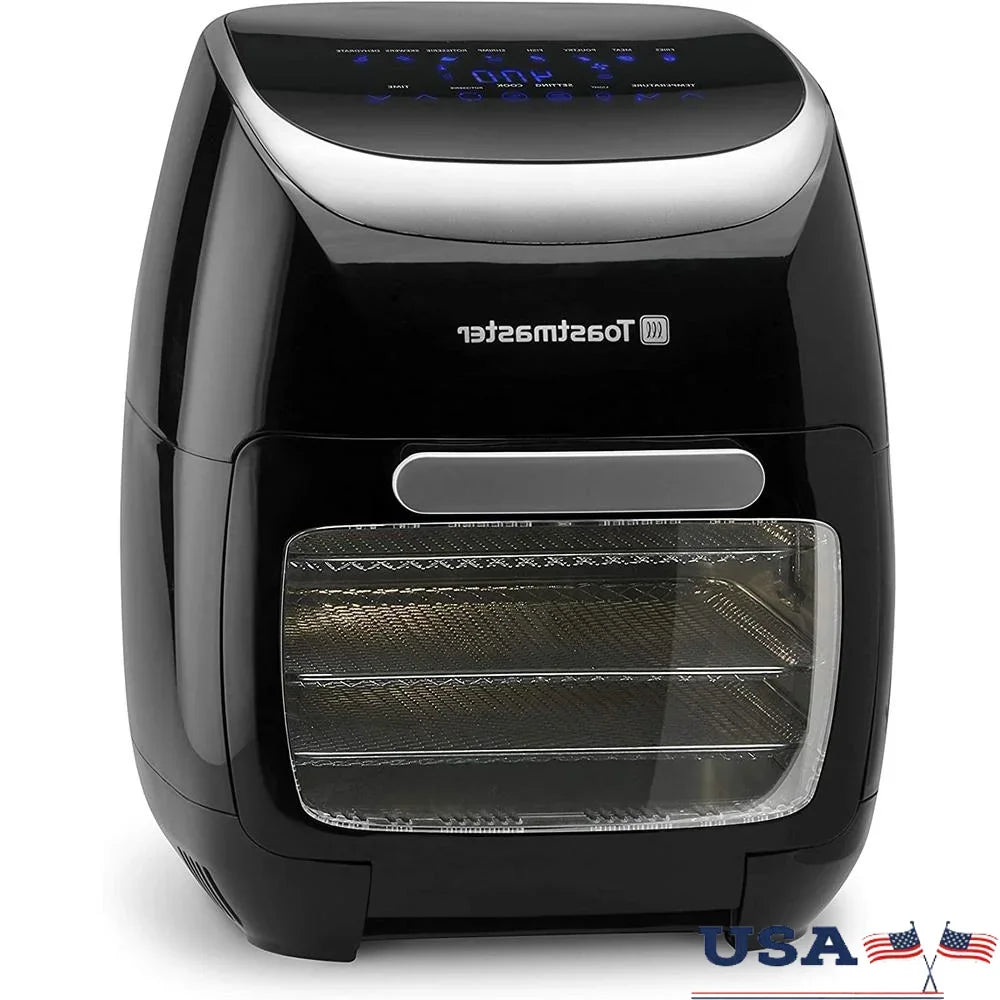 Digital Air Fryer Rotisserie Cooker 8 Preset Options