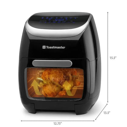 Digital Air Fryer Rotisserie Cooker 8 Preset Options