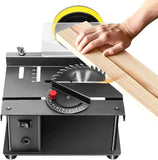 Mini Table Saw Multi-Function 200W 8500RPM  Adjustable Speed