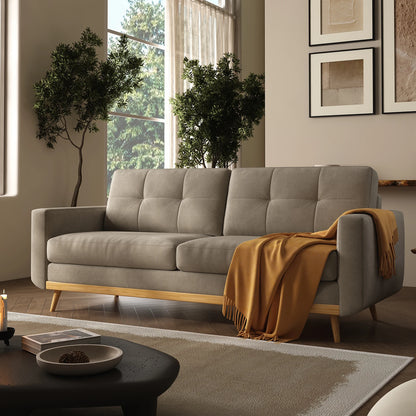 67.7-inch Mid-Century Modern Loveseat Sofa