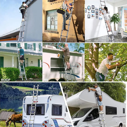 Extendable Telescopic 2.6M-5M Heavy Duty Multi Purpose Ladder