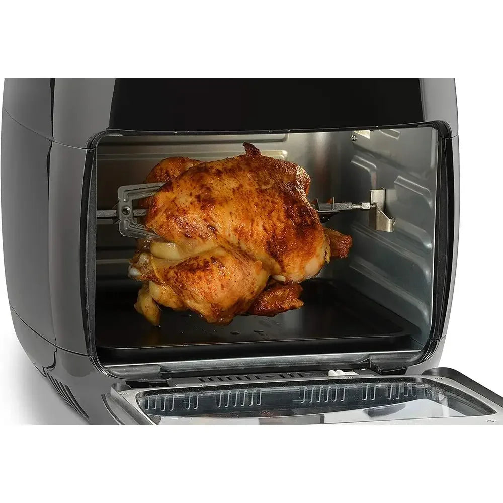 Digital Air Fryer Rotisserie Cooker 8 Preset Options