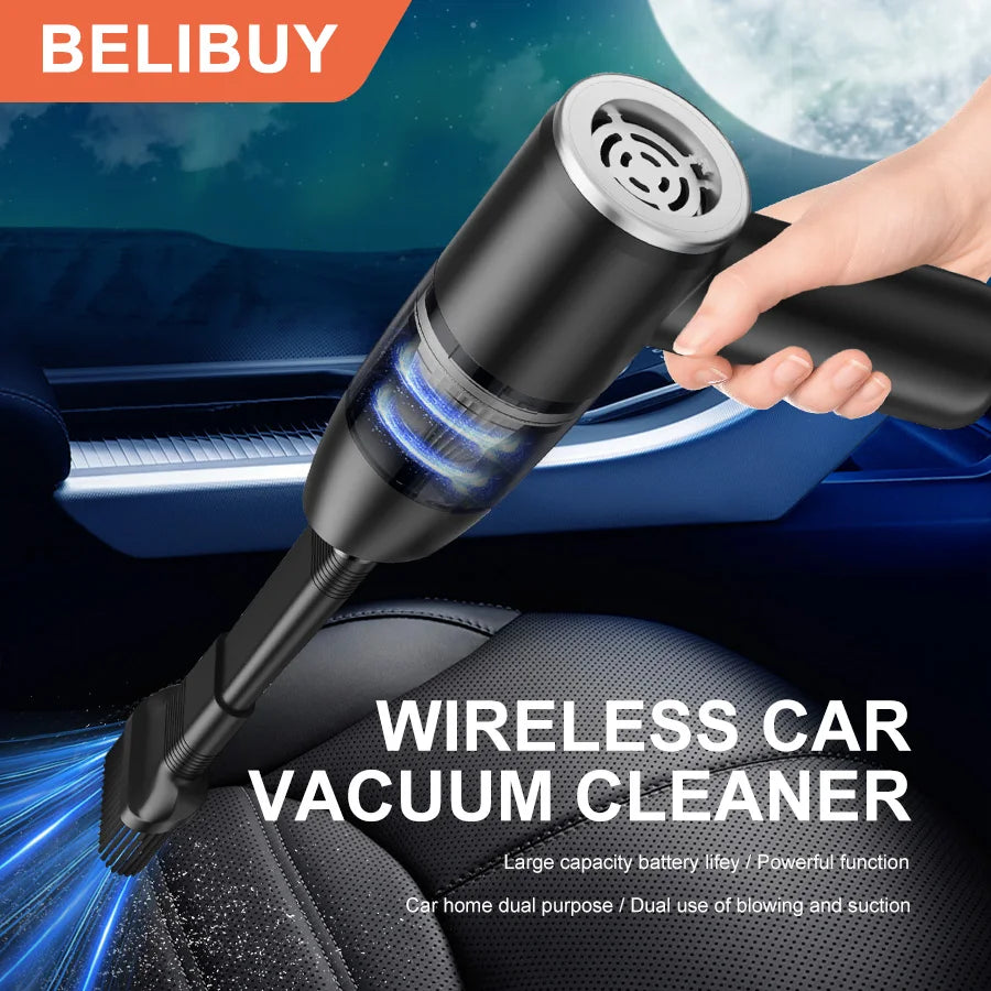 BELIBUY Car Vacuum Cleaner Portable  home appliance High Power