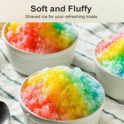 Crownful Shaved Ice Machine Mini Ice Crusher