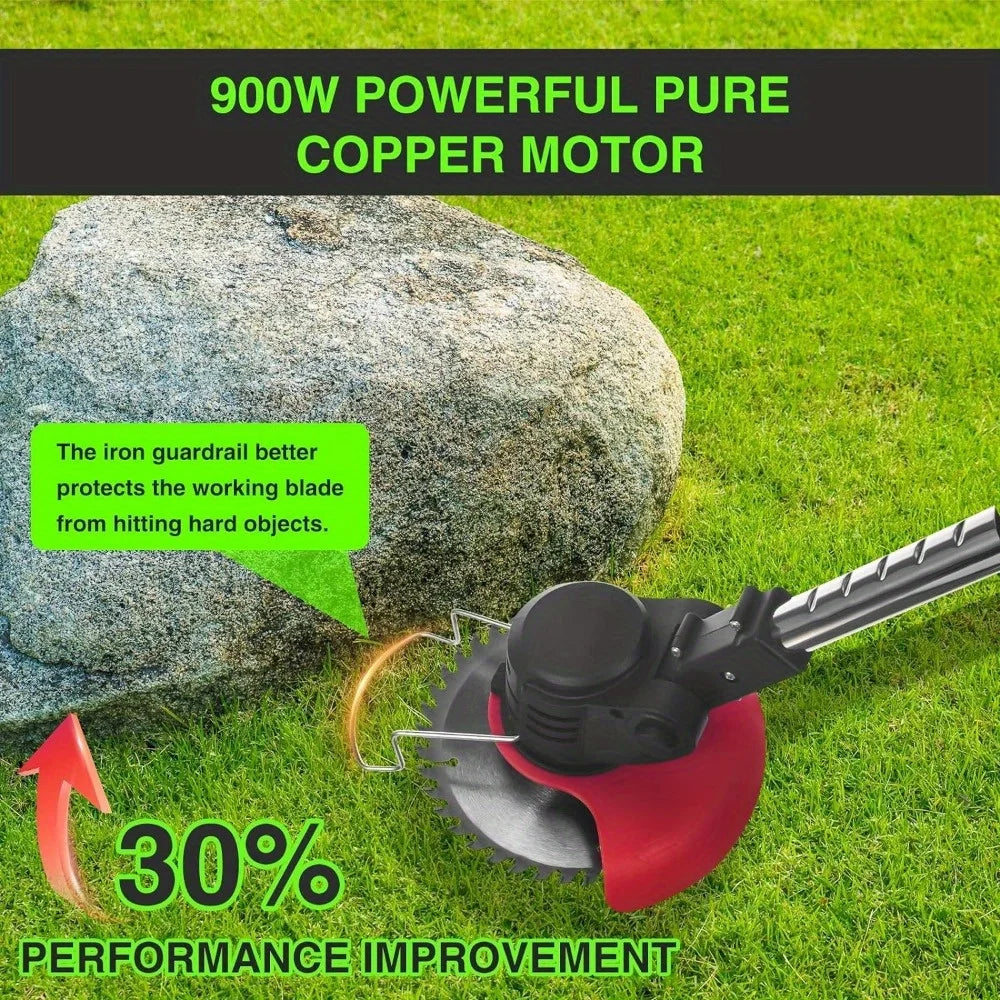 Electric Weed Wacker, 24V 1500MAh Battery Operated, 3-in-1 Lightweight