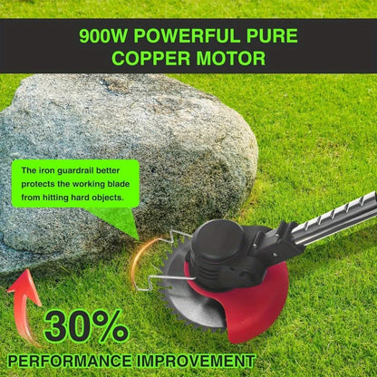 Electric Weed Wacker, 24V 1500MAh Battery Operated, 3-in-1 Lightweight