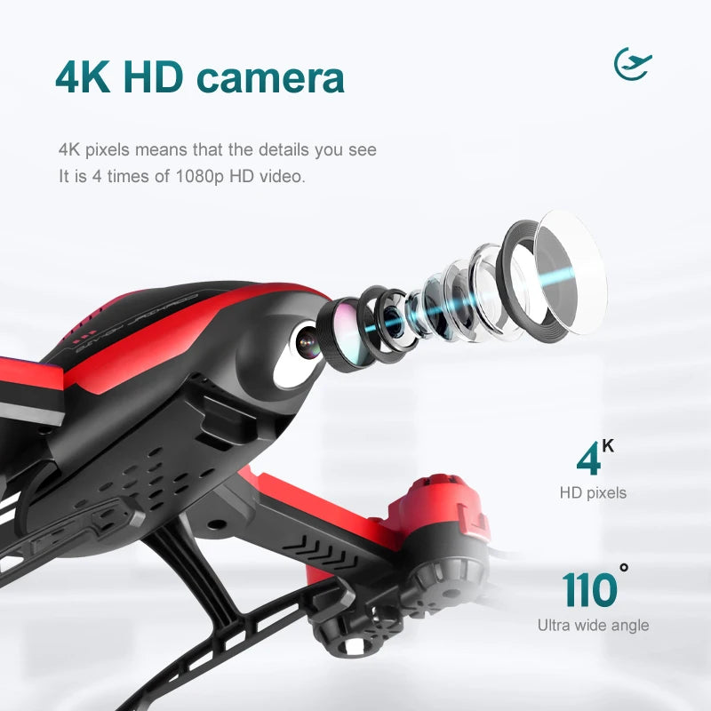 “dutcheshomeliving 4DRC V10 mini drone 4K HD camera”