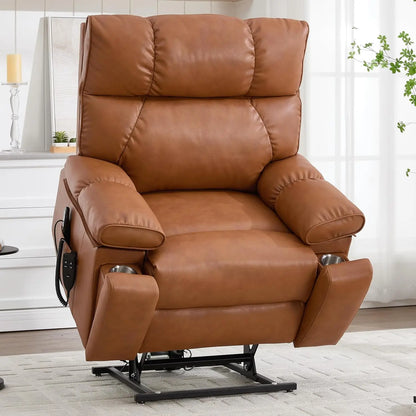 Dual Motor Power Lift Chair Vibration Massage and Lumbar Heating