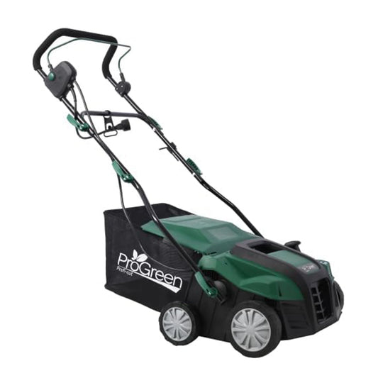 2-in-1 Electric Garden Scarifier & Dethatcher 15AMP Detachable Bag