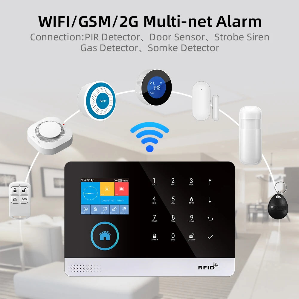 dutcheshomeliving wireless home security kit