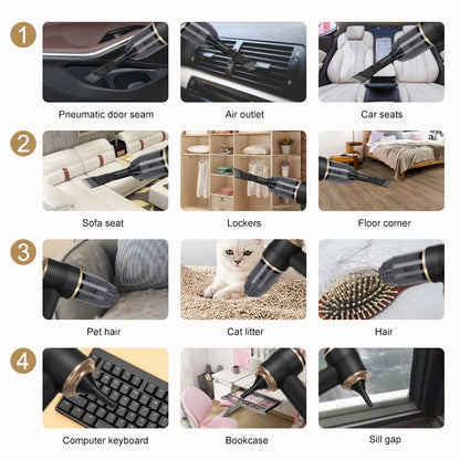 dutcheshomeliving handheld vacuum strong suction