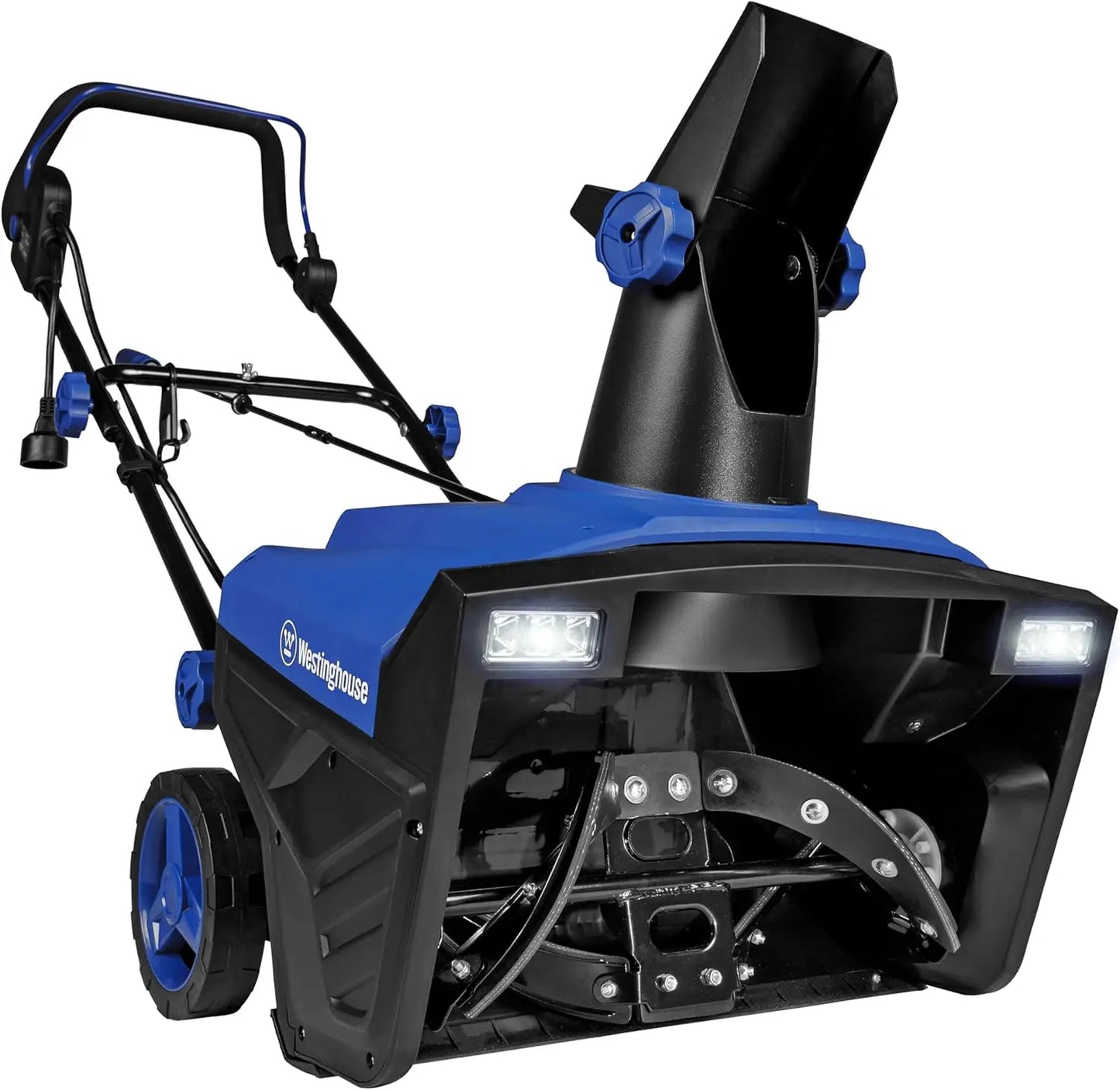 DutchesHomeLiving 20 inch electric snow blower with steel auger LED lights