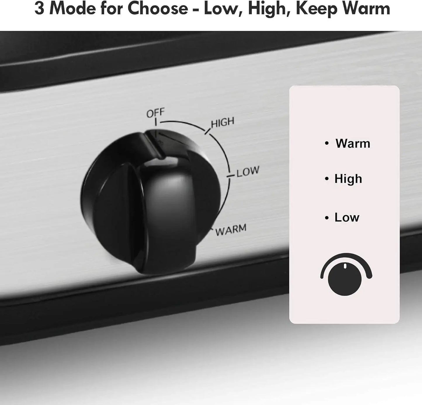 Dual Slow Cooker Buffet Server Food Warmer