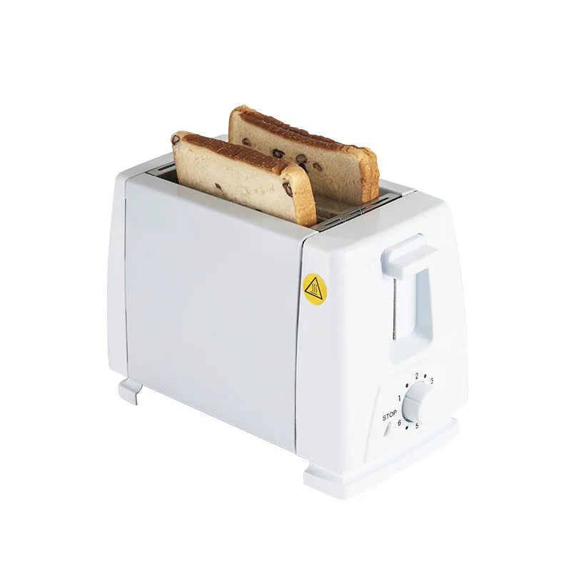 Compact Bread  Portable Stainless Steel Wide Slot 2 Slice Toaster