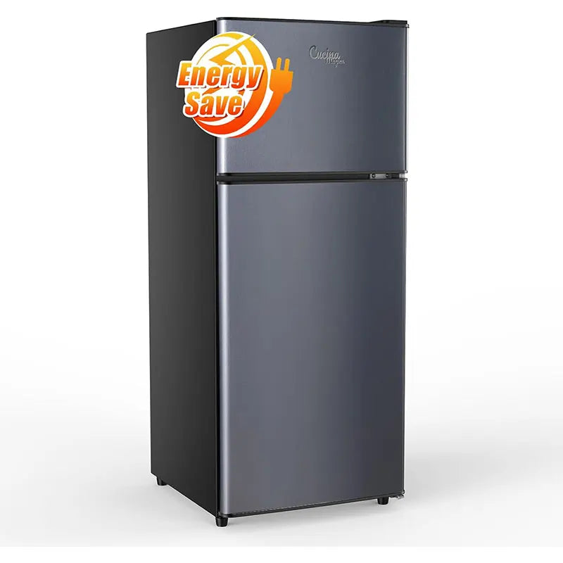 4.2 Cu.Ft Small Refrigerator with Freezer,Energy-Efficient, Large Capacity,