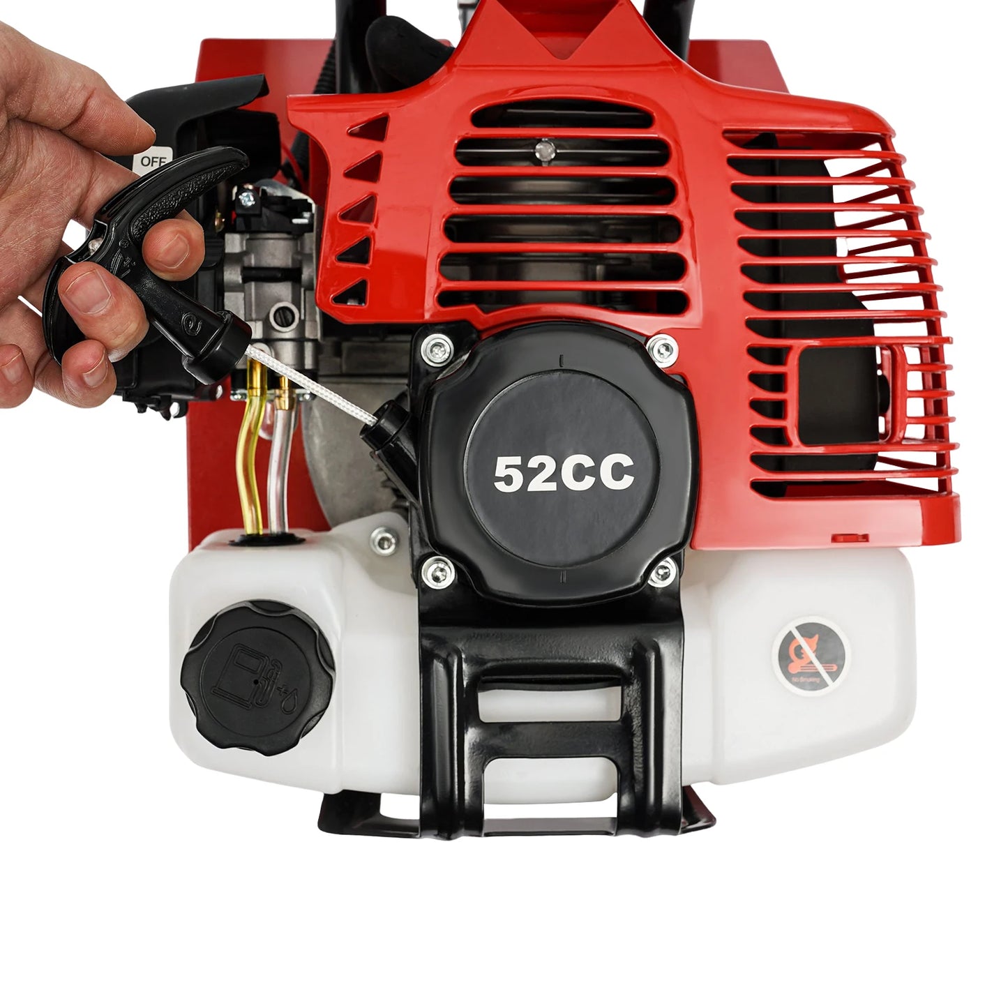 52CC  Gasoline Garden Tiller   Rotary for Trenching Loosening