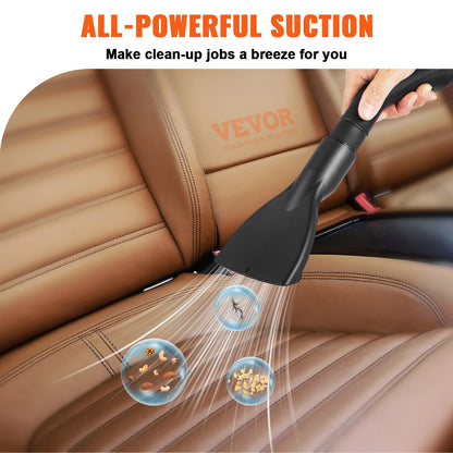 SucceBuy Wet Dry Vac 2.6 Gallon  3 in 1 Portable Shop Vacuum