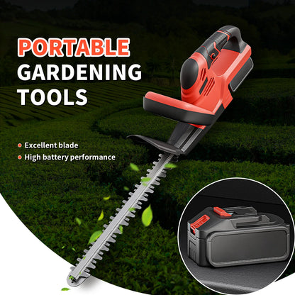 Cordless Hedge Trimmer 22-Inch Electric with 3.0Ah Battery Charger