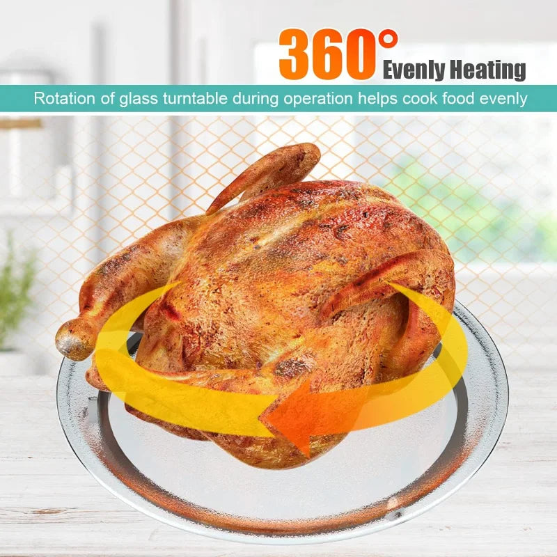 MAT EXPERT 0.9 Cu.ft Compact Microwave Oven,  w/Glass Turntable