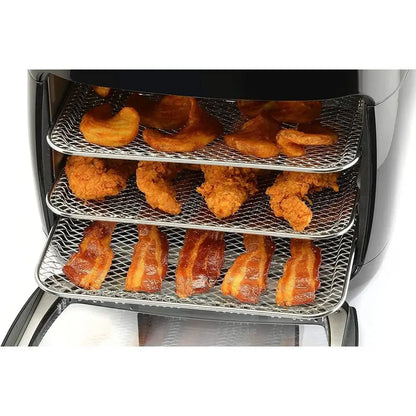 Digital Air Fryer Rotisserie Cooker 8 Preset Options