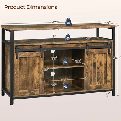 [New Arrival!]TV Stand, Entertainment Center with Storage Cabinets