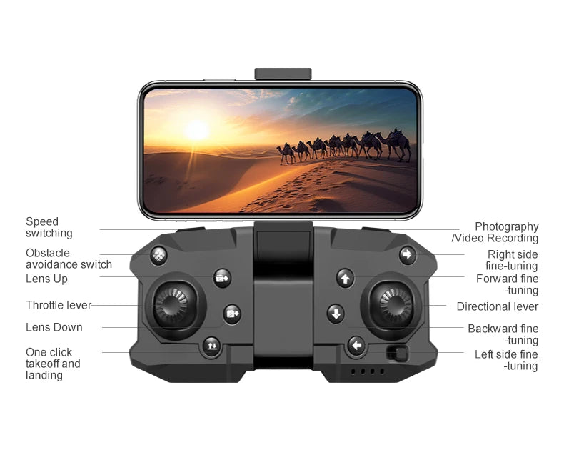 “dutcheshomeliving intelligent drone with precise positioning”