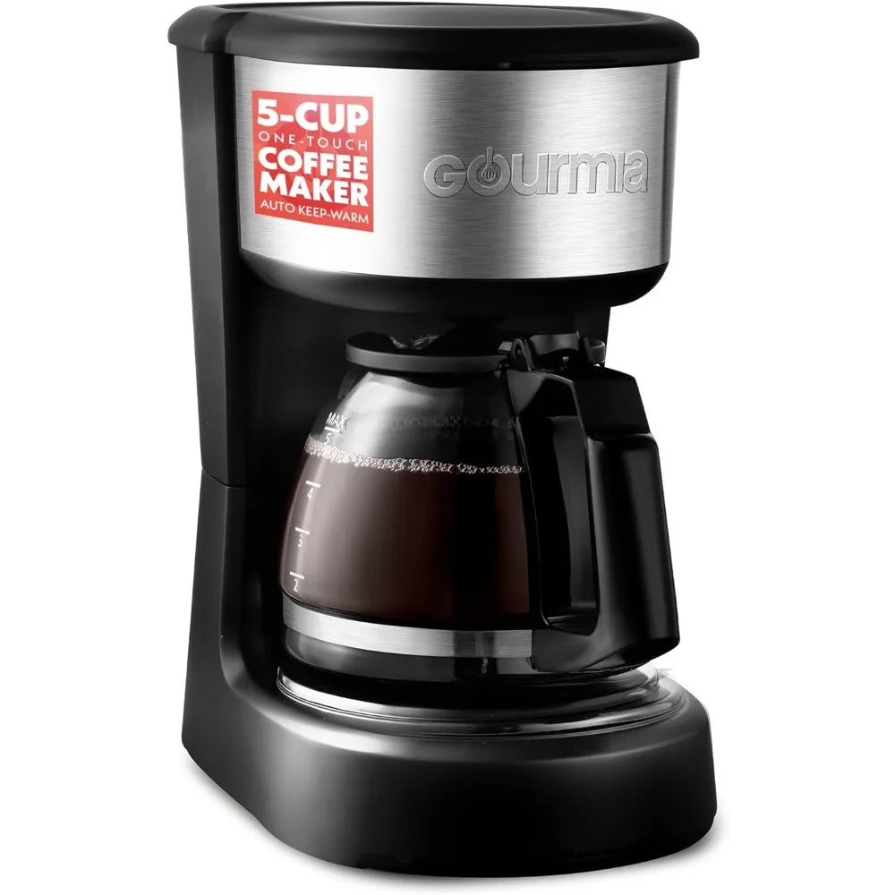 dutcheshomeliving 5 cup coffee maker black