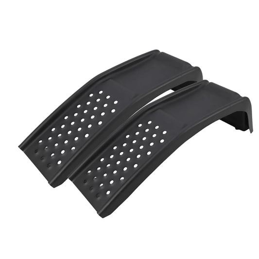 2 Pack Steel Car Ramps 8000 Lbs Capacity 8 Inch Max Lift Height